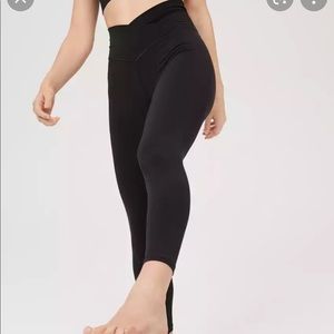 Aerie crossover waist leggings